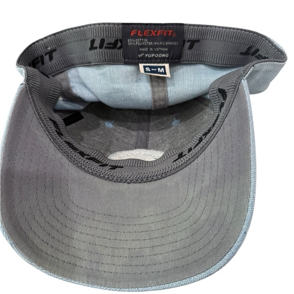 Travis Mathew FlexFit Cotton Blend Golf Hat S-M Blue Cordevalle on the side l - Picture 4 of 9